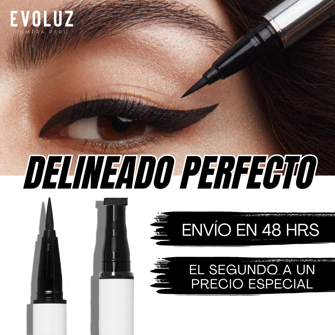 EYELUXE™ - Delineador PREMIUN Doble Punta 2 EN 1